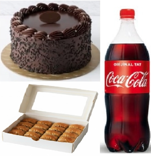 Avantajlı Fırsat Menüsü 9-10 Kişilik Yaş pasta ve menü