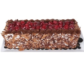 Taze Frambuaz İçeren 4-6 Kişilik Baton Yaş Pasta